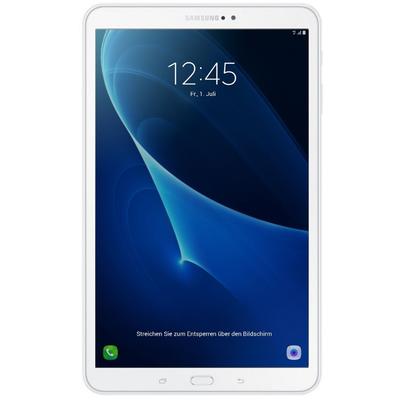 Tableta Samsung M-T585 Galaxy Tab A 10.1 LTE (2016), 10.1 inch MultiTouch, Cortex A53 1.6GHz Octa Core, 2GB RAM, 16GB flash, Wi-Fi, Bluetooth, GPS, 4G, Android 6.0, White