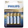 Philips PH PREMIUM ALKALINE AA 4-BLISTER