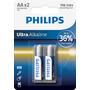 Philips Baterie PH ULTRA ALKALINE AA, 2 BUC