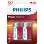 Philips PH POWER ALKALINE C 2-BLISTER
