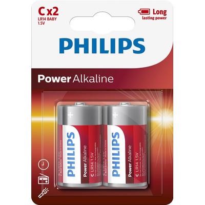 Philips PH POWER ALKALINE C 2-BLISTER