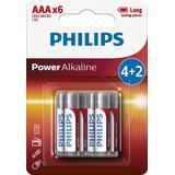 PH POWER ALKALINE AAA 4+2-BLISTER PROMO