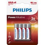 PH POWER ALKALINE AAA 4-BLISTER