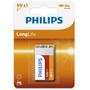 Philips Baterie PH LONGLIFE 9V 1-BLISTER