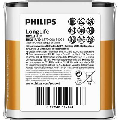 Philips PH LONGLIFE 4,5V 1-FOIL W/ STICKER