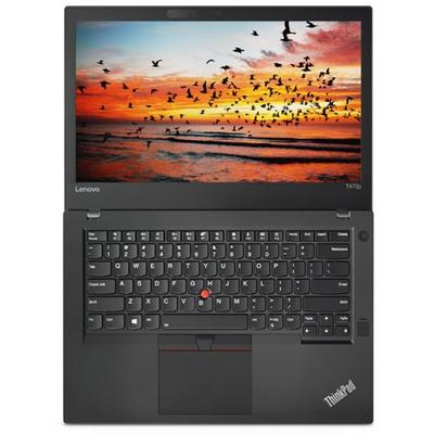 Laptop Lenovo ThinkPad T470p 14 inch Full HD Intel Core i7-7700HQ 8GB DDR4 256GB SSD nVidia GeForce 940MX 2GB Windows 10 Pro Black