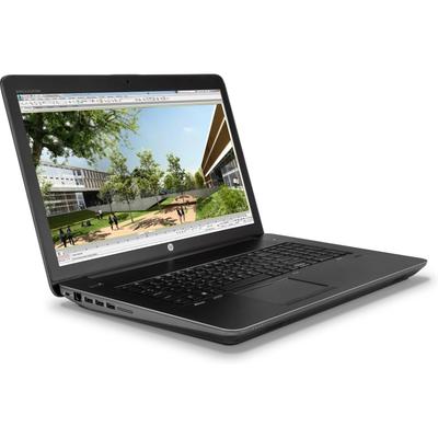 Laptop HP 17.3" ZBook 17 G4, FHD IPS, Procesor Intel Core i7-7700HQ (6M Cache, up to 3.80 GHz), 8GB DDR4, 256GB SSD, Quadro M2200 4GB, FingerPrint Reader, Win 10 Pro