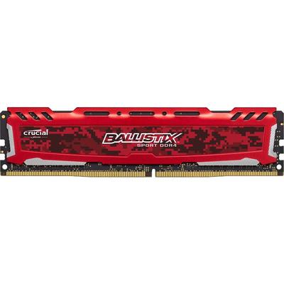 Memorie RAM Crucial Ballistix Sport LT Red 8GB DDR4 2400MHz CL16