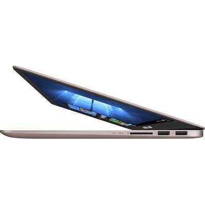 Ultrabook Asus 14 ZenBook UX410UA, FHD, Procesor Intel Core i7-7500U (4M Cache, up to 3.50 GHz), 8GB DDR4, 1TB + 128GB SSD, GMA HD 620, Win 10 Home, Rose Gold