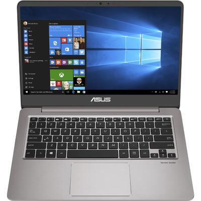 Ultrabook Asus 14 ZenBook UX410UA, FHD, Procesor Intel Core i7-7500U (4M Cache, up to 3.50 GHz), 16GB DDR4, 1TB + 256GB SSD, GMA HD 620, Win 10 Home, Grey