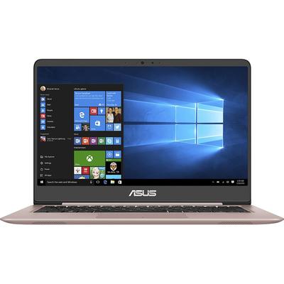 Ultrabook Asus 14" ZenBook UX410UQ, FHD, Procesor Intel Core i7-7500U (4M Cache, up to 3.50 GHz), 8GB DDR4, 1TB + 128GB SSD, GeForce 940MX 2GB, Win 10 Home, Rose Gold