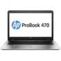 Laptop HP 17.3" ProBook 470 G4, HD+, Procesor Intel Core i5-7200U (3M Cache, up to 3.10 GHz), 4GB DDR4, 1TB, GeForce 930MX 2GB, FingerPrint Reader, FreeDos, Silver