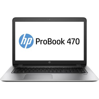 Laptop HP 17.3" ProBook 470 G4, HD+, Procesor Intel Core i5-7200U (3M Cache, up to 3.10 GHz), 8GB DDR4, 1TB, GeForce 930MX 2GB, FingerPrint Reader, FreeDos, Silver, Geanta inclusa