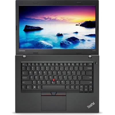 Laptop Lenovo 14" ThinkPad L470, FHD IPS, Procesor Intel Core i7-7500U (4M Cache, up to 3.50 GHz), 8GB DDR4, 256GB SSD, Radeon R5 M430 2GB, FingerPrint Reader, Win 10 Pro, Black