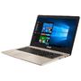 Laptop Asus 15.6 VivoBook Pro 15 N580VD, FHD, Procesor Intel Core i7-7700HQ (6M Cache, up to 3.80 GHz), 8GB DDR4, 1TB, GeForce GTX 1050 4GB, Endless OS, Gold