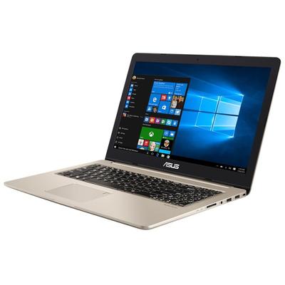 Laptop Asus 15.6 VivoBook Pro 15 N580VD, FHD, Procesor Intel Core i7-7700HQ (6M Cache, up to 3.80 GHz), 8GB DDR4, 1TB + 128GB SSD, GeForce GTX 1050 4GB, Endless OS, Gold