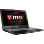 Laptop MSI Gaming 15.6" GL62M 7RDX, FHD, Procesor Intel Core i5-7300HQ (6M Cache, up to 3.50 GHz), 8GB DDR4, 1TB + 128GB SSD, GeForce GTX 1050 2GB, Win 10 Home, Black, Red Backlit