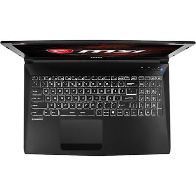 Laptop MSI Gaming 15.6 GL62M 7REX, FHD, Procesor Intel Core i7-7700HQ (6M Cache, up to 3.80 GHz), 8GB DDR4, 1TB + 128GB SSD, GeForce GTX 1050 Ti 2GB, Win 10 Home, Black, Red Backlit