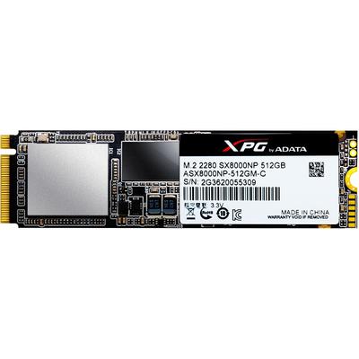 SSD ADATA SX8000 512GB PCI Express 3.0 x4 M.2 2280