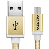 USB Male la microUSB Male, 1 m, Gold