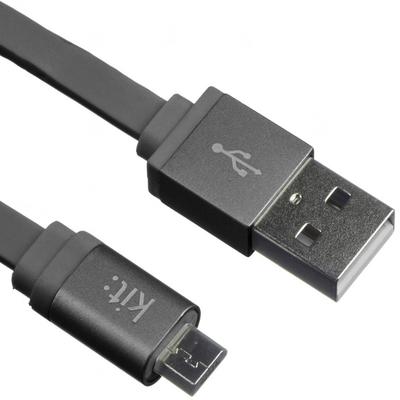 Kit USB Male la microUSB Male, 1 m, Space Grey