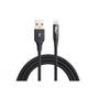 Tellur USB Male la Lightning Male, MFI, 1 m, 2.4A, Black