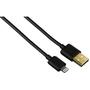 HAMA USB Male la Lightning Male, MFi, 1.5 m, Black, 102094