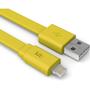 Kit USB Male la Lightning Male, MFi, LED, 1 m, Yellow