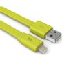 Kit USB Male la Lightning Male, MFi, LED, 1 m, Green