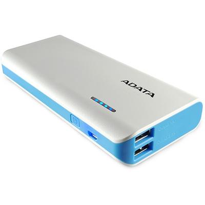 ADATA PT100, 10000mAh, 2x USB, 2.1A, albastru
