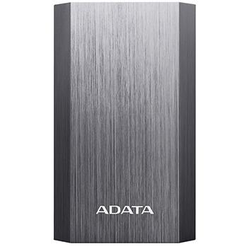 ADATA A10050, 10050mAh, 2x USB, 2.1A, gri