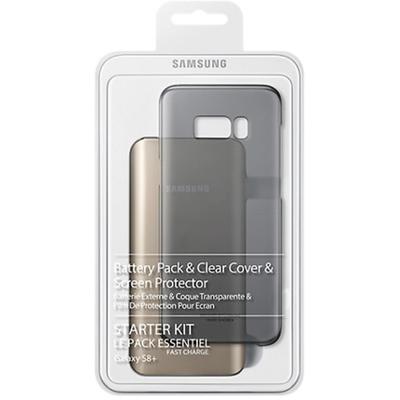 Samsung EB-WG95A Starter Kit, 5100 mAh, USB-C, Fast Charge, include capac protectie Clear Cover, folie protectie pentru G955 Galaxy S8 Plus