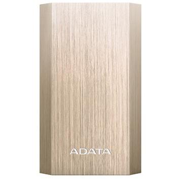 ADATA A10050, 10050mAh, 2x USB, 2.1A, auriu