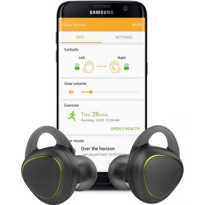 Casti Bluetooth Samsung Gear IconX Casca Fitness Wireless Neagra Pentru Monitorizarea Activitatii Zilnice