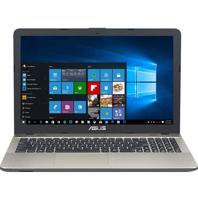 Laptop Asus 15.6" X541NA, HD, Procesor Intel Celeron Dual Core N3350 (2M Cache, up to 2.4 GHz), 4GB, 500GB, GMA HD 500, Win 10 Home, Chocolate Black, no ODD