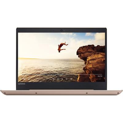 Laptop Lenovo 14 IdeaPad 520S IKB, FHD IPS, Procesor Intel Core i5-7200U (3M Cache, up to 3.10 GHz), 4GB DDR4, 1TB, GMA HD 620, FreeDos, Champagne Gold