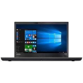 Laptop Lenovo 14" ThinkPad T470, FHD IPS, Procesor Intel Core i7-7500U (4M Cache, up to 3.50 GHz), 8GB DDR4, 256GB SSD, GMA HD 620, FingerPrint Reader, Win 10 Pro, Black