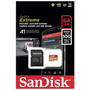 Card de Memorie SANDISK EXTREME microSDXC 64 GB 100/60 MB/s A1 C10 V30 UHS-I U3 Mobile