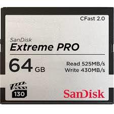 Card de Memorie SanDisk karta Compact Flash EXTREME PRO 2.0 128 GB 525MB/s VPG130