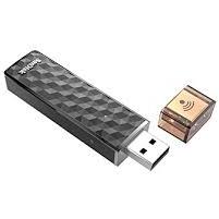 Memorie USB SanDisk Connect Wireless Stick 128GB, USB, Wi-Fi, Android/iOS App