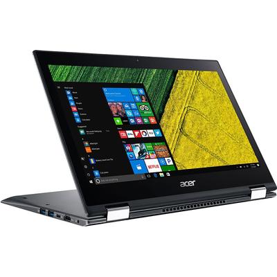 Laptop Acer 13.3" Spin 5 SP513-52N, FHD IPS Touch, Procesor Intel Core i5-8250U (6M Cache, up to 3.40 GHz), 8GB DDR4, 256GB SSD, GMA UHD 620, Win 10 Home, Steel Gray