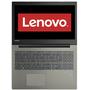 Laptop Lenovo 15.6 IdeaPad 520 IKB, FHD IPS, Procesor Intel Core i5-8250U (6M Cache, up to 3.40 GHz), 8GB DDR4, 2TB, Geforce MX150 4GB, FingerPrint Reader, FreeDos, Iron Grey, no ODD