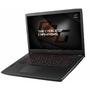 Laptop Asus Gaming 17.3" ROG Strix GL702ZC, FHD IPS, Procesor AMD Ryzen 7 1700 (3.0 GHz, up to 3.7 GHz, 16MB), 16GB DDR4, 1TB, Radeon RX 580 4GB, Win 10 Home, Black Metal
