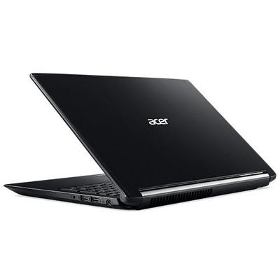 Laptop Acer 15.6" Aspire 7 A715-71G, FHD, Procesor Intel Core i7-7700HQ (6M Cache, up to 3.80 GHz), 8GB DDR4, 512GB SSD, GeForce GTX 1050 Ti 4GB, Linux, Black