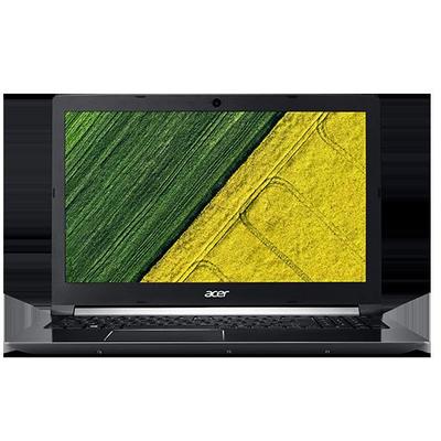 Laptop Acer 15.6 Aspire 7 A715-71G, FHD, Procesor Intel Core i7-7700HQ (6M Cache, up to 3.80 GHz), 8GB DDR4, 256GB SSD, GeForce GTX 1050 Ti 4GB, Linux, Black