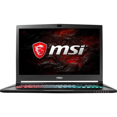Laptop MSI Gaming 17.3 GS73VR 7RG Stealth Pro, UHD, Procesor Intel Core i7-7700HQ (6M Cache, up to 3.80 GHz), 16GB DDR4, 2TB + 512GB SSD, GeForce GTX 1070 8GB, Win 10 Home, Black