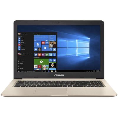 Laptop Asus 15.6 VivoBook Pro 15 N580VN, FHD, Procesor Intel Core i7-7700HQ (6M Cache, up to 3.80 GHz), 8GB DDR4, 500GB + 128GB SSD, GeForce MX150 2GB, Endless OS, Gold