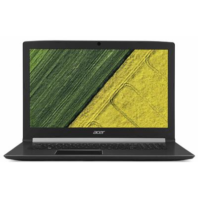 Laptop Acer 15.6" Aspire 7 A715-71G, FHD, Procesor Intel Core i7-7700HQ (6M Cache, up to 3.80 GHz), 4GB DDR4, 1TB, GeForce GTX 1050 2GB, Linux, Black