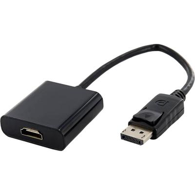 Adaptor Adaptor 4World DisplayPort [M] > HDMI [F], cablu, negru