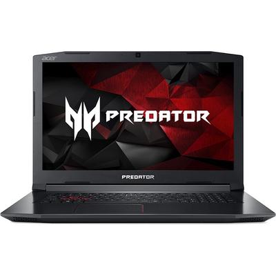 Laptop Acer Gaming 17.3 Predator Helios 300 PH317-51, FHD IPS, Procesor Intel Core i7-7700HQ (6M Cache, up to 3.80 GHz), 8GB DDR4, 256GB SSD, GeForce GTX 1050 Ti 4GB, Linux, Black